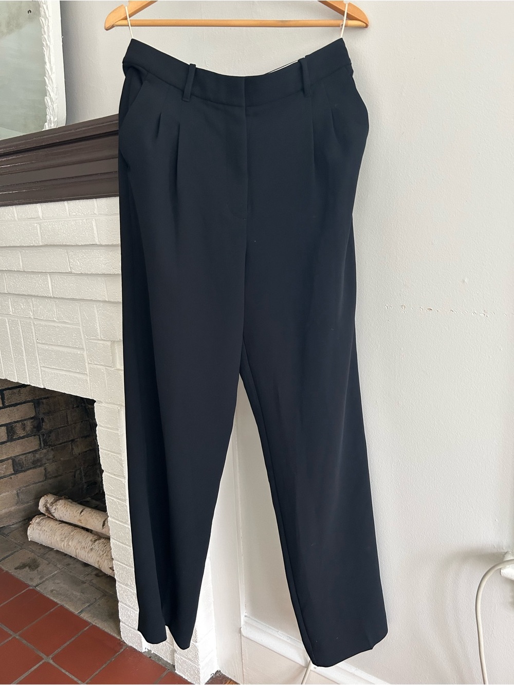 Wilfred Black High-Waist Tailored Trousers size 10